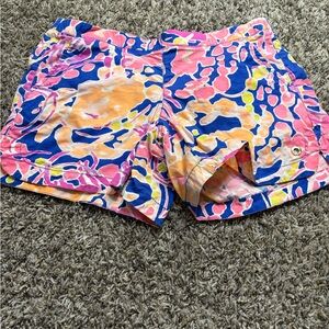 Lilly Pulitzer Ocean shorts. Catch & Release